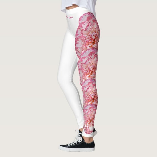 Witte Leggings van de Staat Alabama Camellia (Links)