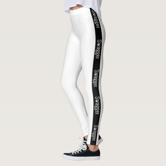 Witte leggings, yoghagenbroek, actieve kleding, vo leggings (Links)