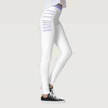 Witte leggings, yoghagenbroek, actieve kleding, vo