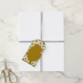 Witte Lelie Aangepast Cadeaubijschrift Cadeaulabel (Met Touw)
