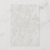 Witte lelie bloem marmer veiligheidsmaatregelen informatiekaartje (Achterkant)