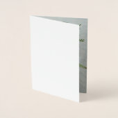 Witte lelie folie kaarten (Voorkant)