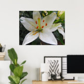 Witte Lelie Poster (Thuiskantoor)