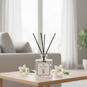 Witte Lelie Reeds Diffusor Label