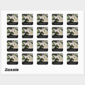 Witte Lelie Stickers (Vel)