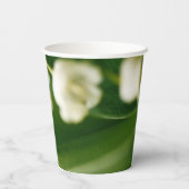 Witte Lelie van de vallei (Convallaria majalis) Papieren Bekers (Achterkant)