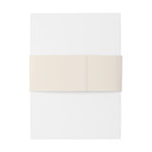 Witte Lelies Bruiloft Uitnodigingen Wikkel (Achterkant Voorbeeld)