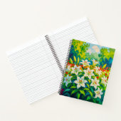 Witte Lelies Notitieboek (Binnen)