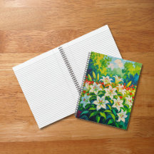Witte Lelies Notitieboek