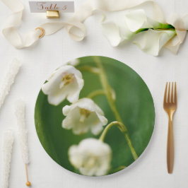Witte Lelietje-van-dalen (Convallaria majalis)  Papieren Bordje