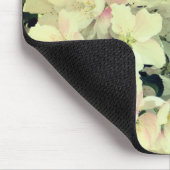 Witte lente bloesem muismat (Hoek)