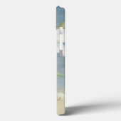 Witte lenzen en schelpen Case-Mate iPhone case (Achterkant / Links)