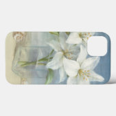 Witte lenzen en schelpen Case-Mate iPhone case (Achterkant (horizontaal))