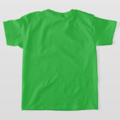 Witte letter L kerstcadeau T-shirt (Laag Achter)