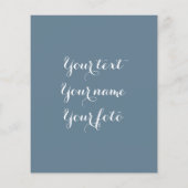 Witte leugens flyer (Achterkant)