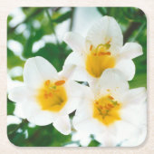 Witte leugens - symbool van de liefde kartonnen onderzetters (Voorkant)