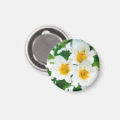 Witte leugens - symbool van de liefde magneet (Voorkant / Achterkant)