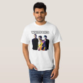 Witte leugens T-Shirt (Voorkant volledig)