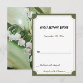 WITTE LICHT VAN DE VALLEY RSVP KAARTJE (Voorkant / Achterkant)