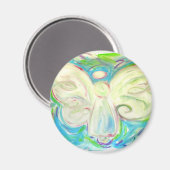 Witte Lichte Engel Magneet (Voorkant / Achterkant)