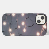 Witte lichten iPhone hoesje (Achterkant horizontaal)