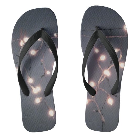 Witte lichten teenslippers (Voetbed)