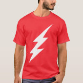 WITTE LIGHTENT BOLT T-SHIRT (Voorkant)