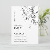 WITTE LIJN DIE STROOMVERANDERING DRAAGT DE DATUM K BEDANKKAART (Staand voorkant)