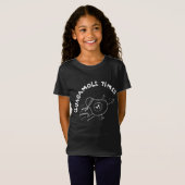 Witte lijn in guacamole-tijd t-shirt (Voorkant volledig)