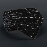 Witte lijn krassen op zwart stropdas<br><div class="desc">Een zwart stropdas met een veelheid aan witte lijn krassen Op dit stropdas kan de achtergrond niet worden gewijzigd</div>