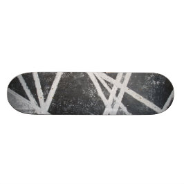 Witte lijnen Extreme Graffiti Persoonlijk Skateboard