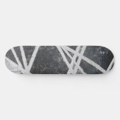 Witte lijnen Extreme Graffiti Persoonlijk Skateboard (Horizontaal)