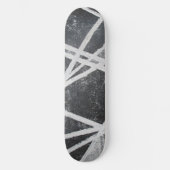 Witte lijnen Extreme Graffiti Persoonlijk Skateboard (Voorkant)
