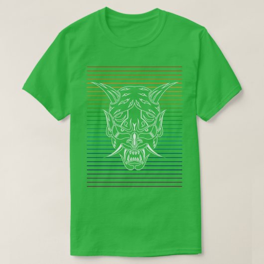 Witte lijnen Shinigami 1 T-shirt (Design voorkant)