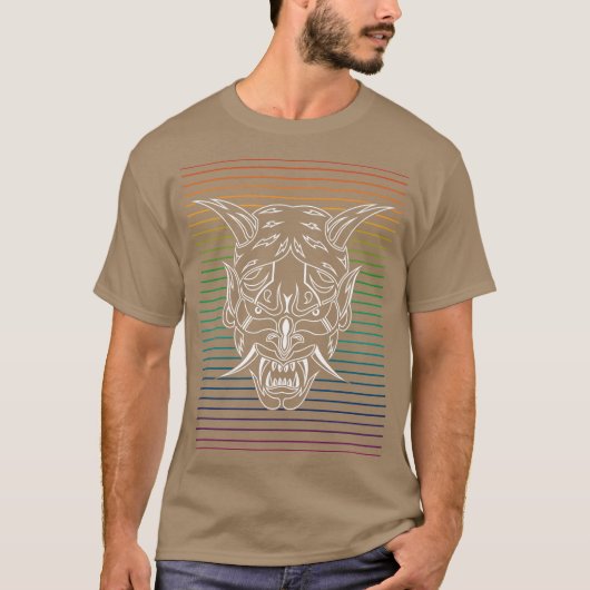 Witte Lijnen Shinigami T-shirt (Voorkant)