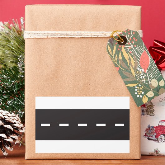 Witte lijnen Stickers