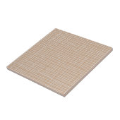 Witte lijnvierkantjes onregelmatige rasteroptische tegeltje (Zijkant)