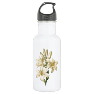 Witte likeur (Lilium candidum) van Redouté Waterfles