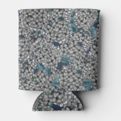 Witte Lila tuin Blikjeskoeler (Voorkant)