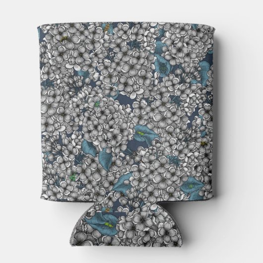 Witte Lila tuin Blikjeskoeler (Achterkant)