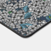 Witte Lila tuin Bureaumat (Hoek)