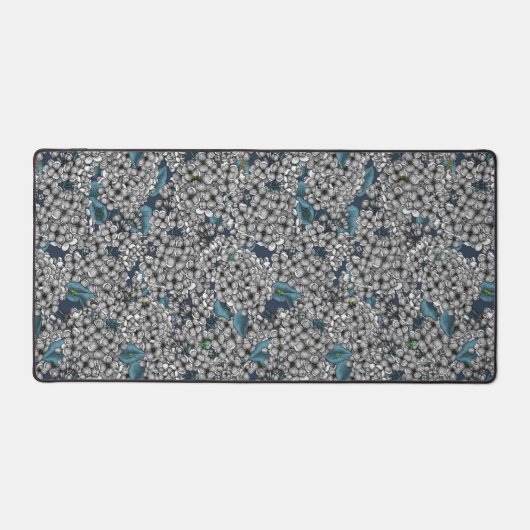 Witte Lila tuin Bureaumat (Voorkant)