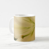 Witte Lillum Bloem 325 ml Klassieke Witte Mok (Voorkant links)