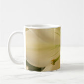 Witte Lillum Bloem 325 ml Klassieke Witte Mok (Links)