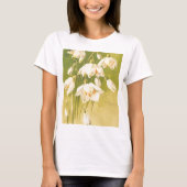-witte Lily van de vallei T-shirt (Voorkant)