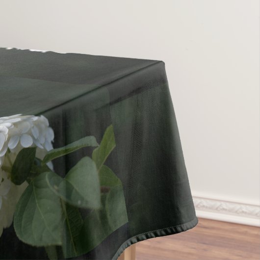 Witte Limoen Hydrangea Bloemen Tafelkleed (Voorbeeld)