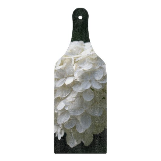 Witte Limoen Hydrangea Snijplank (Voorkant)