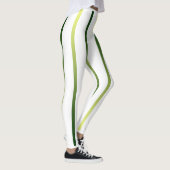 Witte Limoen met fijne kleverige tintjes Leggings (Rechts)