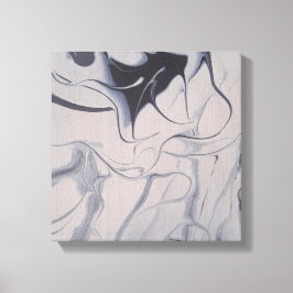 Witte linnen 12x12 Acrylverf voor Abstract gebruik Canvas Afdruk