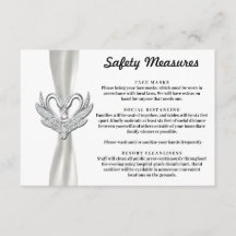 Witte Lint Zilveren Zwanen Veiligheidsmaatregelen